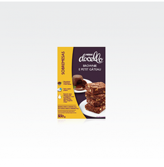 Nestle Docello Brownie Petit Gâteau 800g